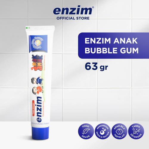 Gambar ENZIM ANAK BUBBLE GUM 63 GR dari Enzim Official Store Tokopedia