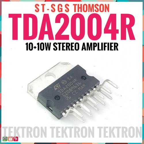 Jual ST TDA2004R IC 10Watt Stereo Power Amplifier. TDA2004 TDA 2004 ...