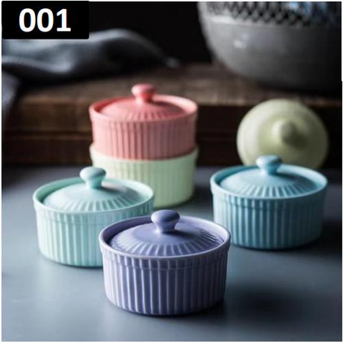 Gambar Mangkok Mini Ramekin Oven Salur Keramik Mini Ceramic Bowl with Lid 001 - Merah Muda dari Shopnitz Jakarta Barat Tokopedia
