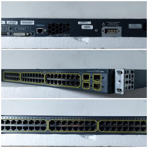 Jual Switch Cisco Catalyst 3750G series WS-C3750G-48TS-S V06 second ...
