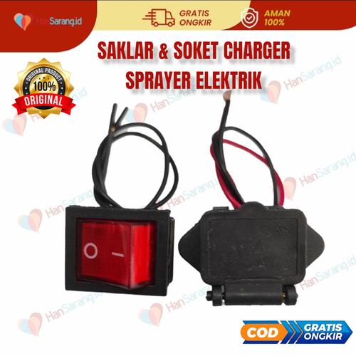 Jual Switch saklar tombol Sprayer Elektrik On Off Tangki Cas - SOKET ...
