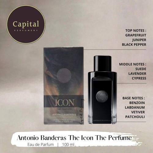 Promo Antonio Banderas The Icon The Perfume For Men Edp 100 ml di Capital  Perfumery Tokopedia