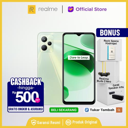 Gambar Realme C35 4/64GB 4/128GB Garansi Resmi 4 64 GB 4 128 GB - Black 4/64GB, Non bundle dari Dewa Ponsel Rakyat Jakarta Pusat Tokopedia