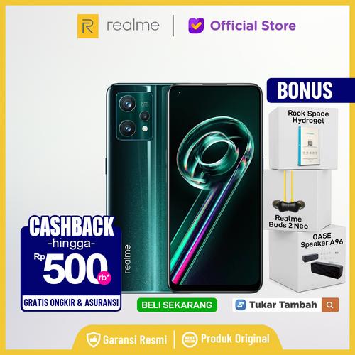 Gambar Realme 9 Pro Pro+ Plus 5G 8/256 8/128 GB Garansi Resmi 8 128 256 GB - Pro 8/128 Green, Non Bundle dari Dewa Ponsel Rakyat Jakarta Pusat Tokopedia