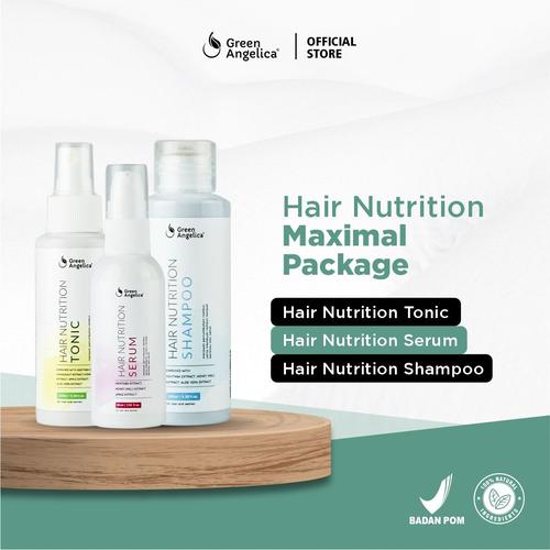 Gambar Paket Maksimal Green Angelica - Penumbuh Rambut Botak Rontok dari GreenAngelica Official Kota Surabaya Tokopedia