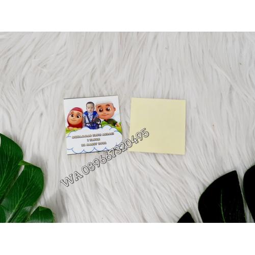 Jual Stiker Tasyakuran Ultah Kotak Tema Nusa Rara - Kab. Kudus - Tas ...