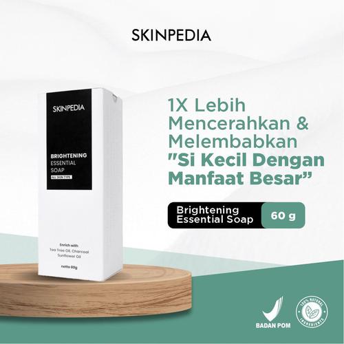 Gambar Skinpedia Brightening Essential Soap Penghilang Bekas Jerawat BPOM dari GreenAngelica Official Kota Surabaya Tokopedia