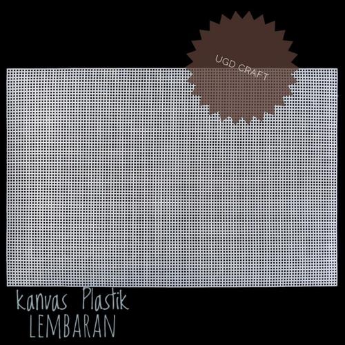 Jual Plastik Kanvas Lembaran / Plastic Canvas - Grid4 (40*60cm) - Kab ...