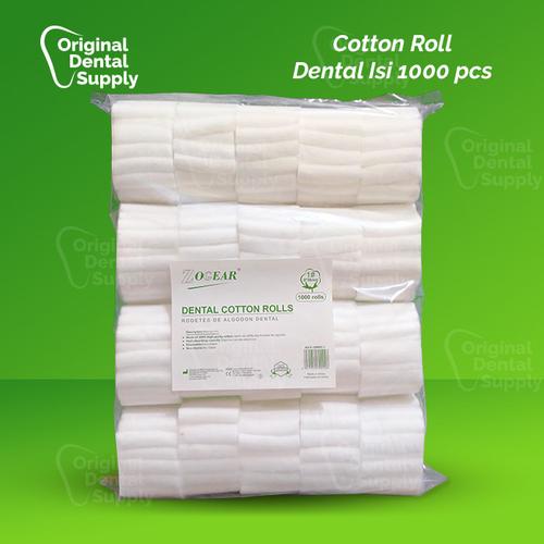 Jual Cotton Roll Dental Cotton isi 1000 Kapas dental Jakarta Timur