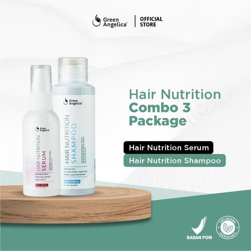 Gambar Paket Combo 3 Green Angelica - Vitamin Rambut Rontok, Kering dan Rusak dari GreenAngelica Official Kota Surabaya Tokopedia
