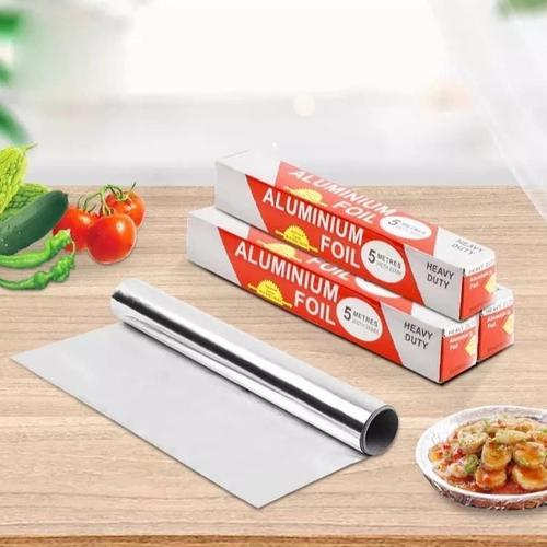 Gambar Aluminium Foil Roll Aluminium Foil Wrap Makanan Food Grade - 5 meter dari Shopnitz Jakarta Barat Tokopedia