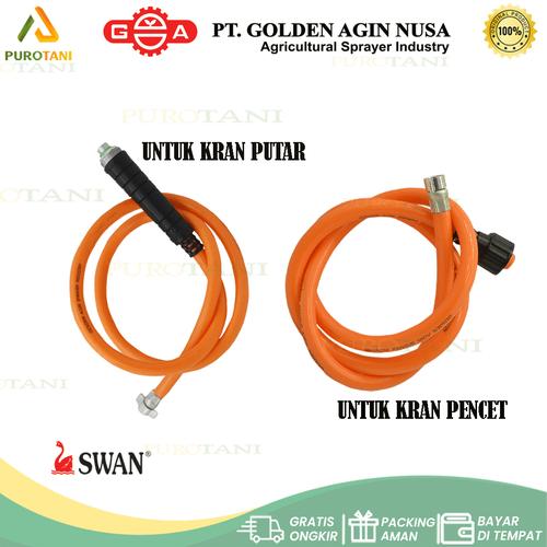 Gambar Selang Sprayer Hama Swan Slang Tangki Swan Original Golden Agin dari Purotani.ID Kab. Purworejo Tokopedia