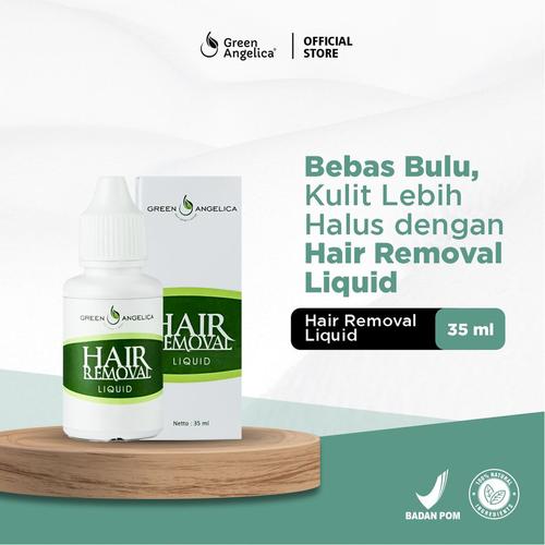Gambar Green Angelica Hair Removal - Perontok Bulu Cair - 35ml dari GreenAngelica Official Tokopedia