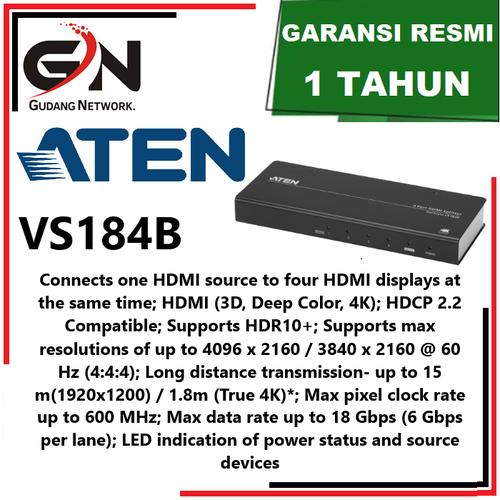Aten VS184A hdmi splitter 4 porte 4K/2K