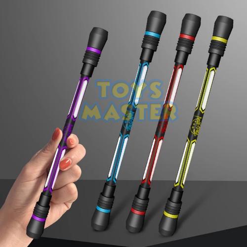 Penna Fidget Rotante Antistress 3 In 1 Con Luce LED – Giocattolo Per Bambini, Ragazzi, Adulti - 4