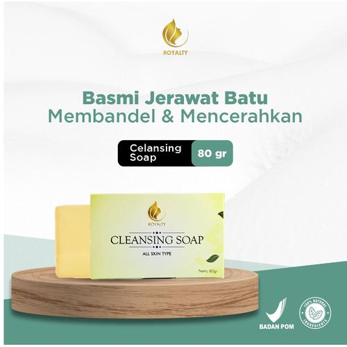 Gambar Royalty Cleansing Soap Sabun Pemutih Wajah Badan dan Penghilang Bopeng dari GreenAngelica Official Kota Surabaya Tokopedia