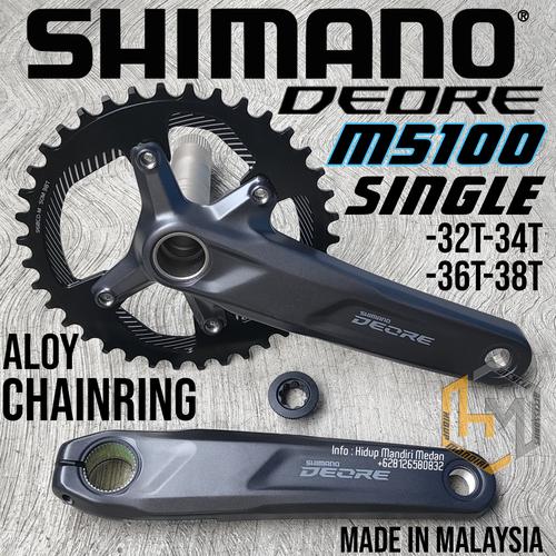 Crankset Shimano Deore M5100 Bcd SHIMANO Deore FC-M5100-2 Crankset