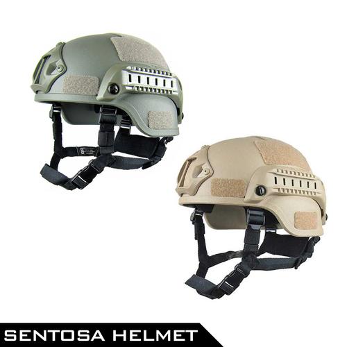 Jual Helm Tempur Tactical Tahan Lama Airsoft Taffsport Mirip Helm Pilot