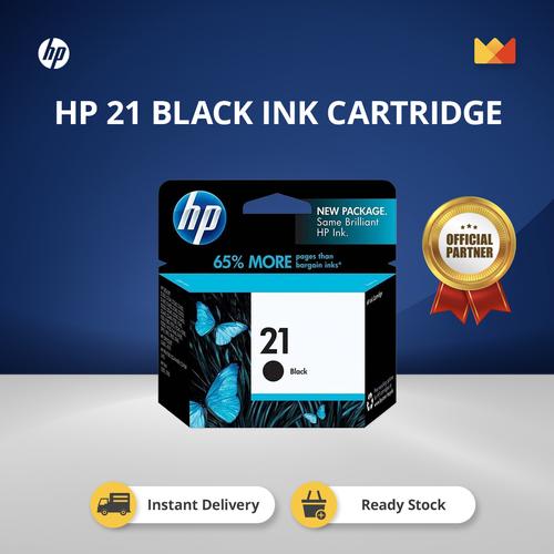 Jual HP 21 BLACK INK CARTRIDGE 