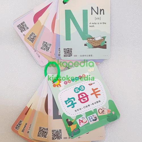 Jual Flash Card English Alphabet - Jakarta Utara - toko buku inggris ...
