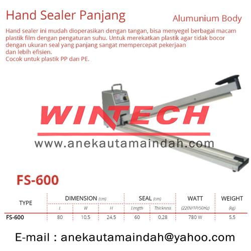 Jual FS600H HAND SEALER ATAU MESIN PENYEGEL PLASTIK 60 CM Jakarta