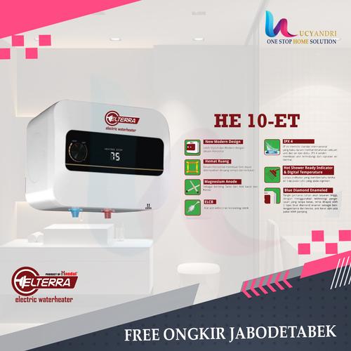 Promo ELTERRA Water Heater HE 10-ET Pemanas Air Listrik NEW PREMIUM Cicil  0% 3x - Kab. Tangerang - Lucyandri Official | Tokopedia