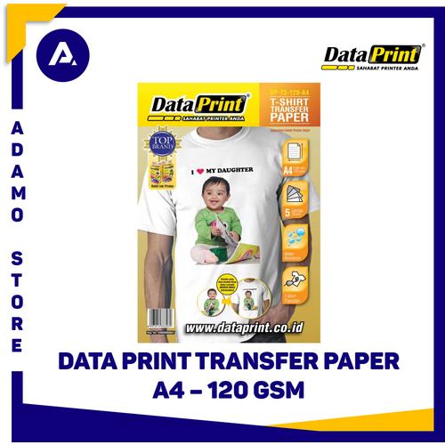Jual Kertas Transfer Data Print T-Shirt Transfer Paper A4 120gsm - Kota ...