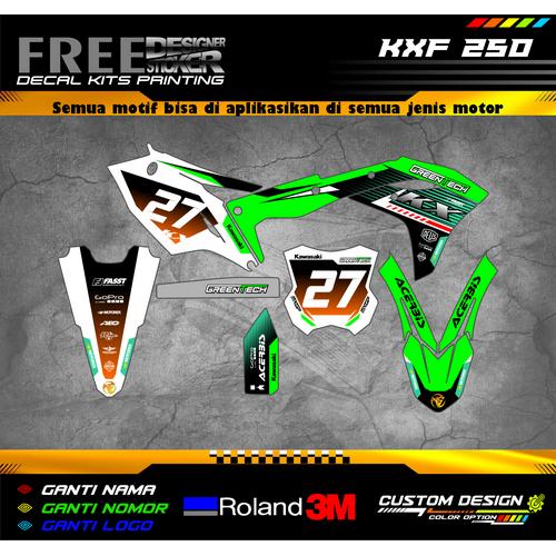 Jual Decal Sticker KX 250F full body 001 - GLOSSY STANDAR - Kab. Garut ...