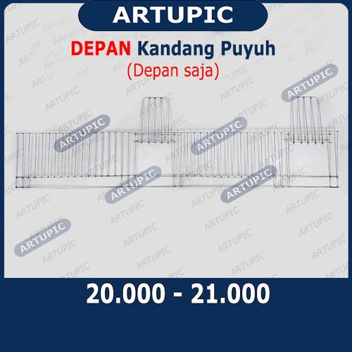 Gambar DEPAN Kandang Puyuh Kawat Galvanise Artupic HANYA DEPAN SAJA dari ArtupicPeralatanPeternak Kota Tangerang Selatan Tokopedia