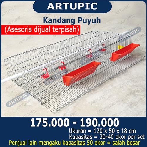 Gambar Kandang Puyuh Kandang Baterai Kawat Puyuh beli juga nipple puyuh dari ArtupicPeralatanPeternak Kota Tangerang Selatan Tokopedia
