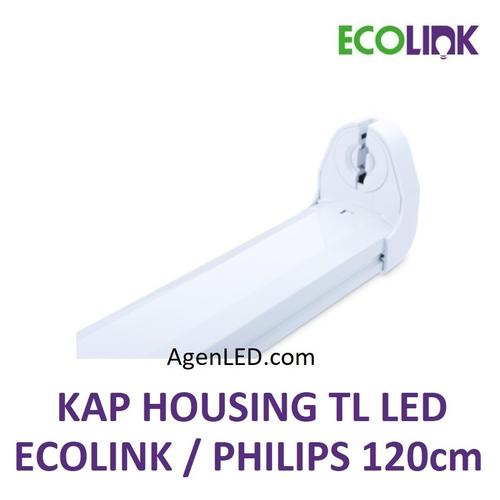 Jual ECOLINK Bare Batten 120cm Kap Lampu TL LED ecofit 16w 120 cm ...
