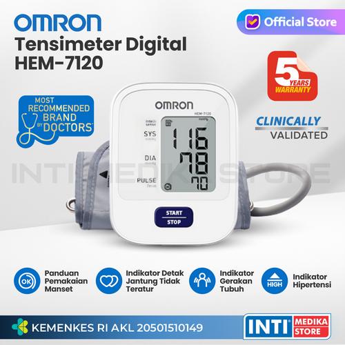 Gambar OMRON - Tensi Digital HEM 7120 | Tensi Omron | Tensimeter Digital dari INTI MEDIKA STORE Kota Bandung Tokopedia