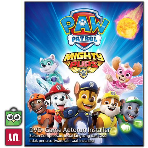 Jual PAW Patrol Mighty Pups - PC DVD Game - softcover - Kota Bandung ...