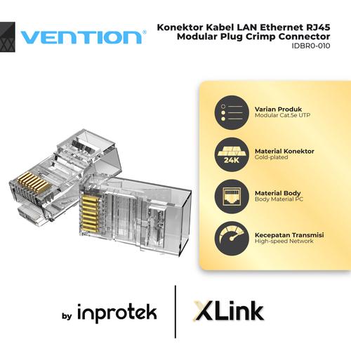 Jual Konektor Kabel LAN Ethernet RJ45 Modular Plug Crimp Connector ...