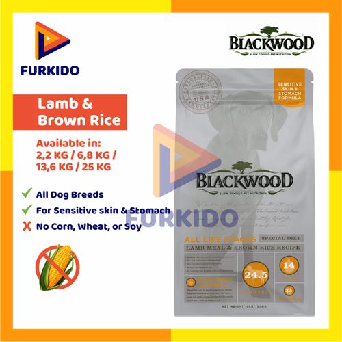 Jual Blackwood Dog Food All Life Stages Sensitive Lamb & Rice 6,8 KG