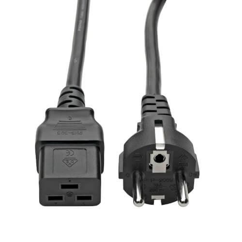 Jual APC AP9875 Kabel Power Cord Input C19 to CEE/7 Schuko 2.5m 3500w ...
