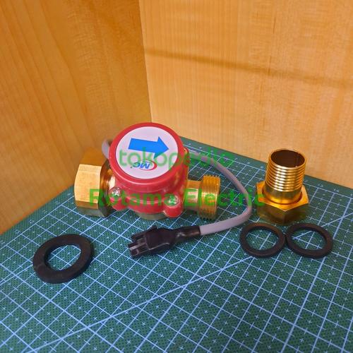Jual FLOW SWITCH IN 3/4 INCH OUT 1/2 INCH FLOW SWITCH 3/4