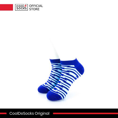 Gambar CoolDeSocks Original | Kaos Kaki Pendek - Electric Blue dari CoolDeSocks Official Jakarta Barat Tokopedia