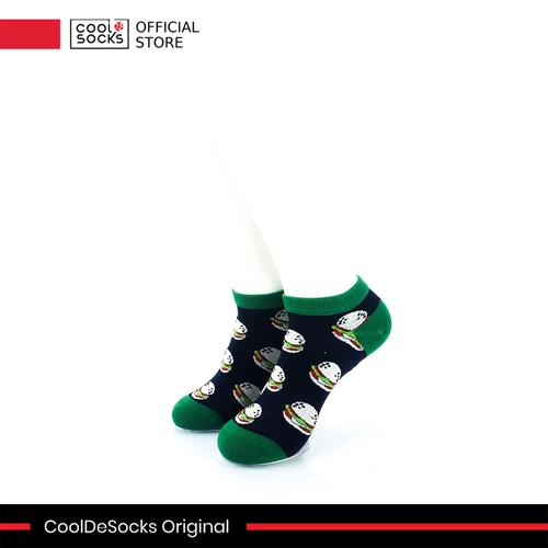 Gambar CoolDeSocks Original | Kaos Kaki Pendek - Burgers Green (A) dari CoolDeSocks Official Jakarta Barat Tokopedia