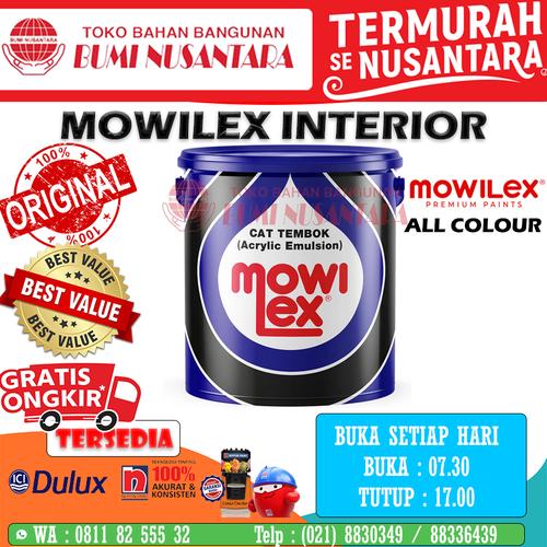 Jual CAT MOWILEX EMULSION INTEROR 2,5L CAT TEMBOK MOWILEX CAT LUKIS