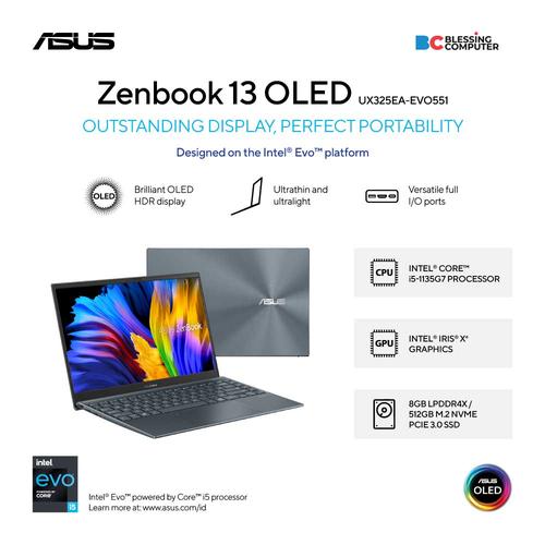 Jual ASUS UX325EA EVO551 Core i5 1135G7 