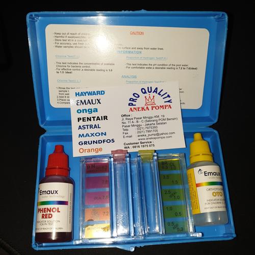 Jual TEST KIT EMAUX 2in1 POOL TEST KIT Jakarta Selatan aneka pompa
