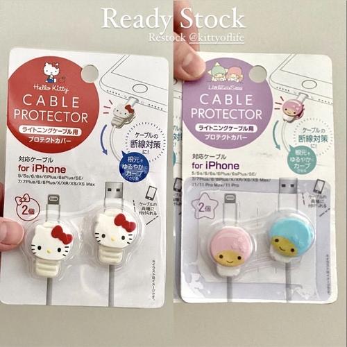 Jual Cable Protector for iPhone Sanrio Daiso Original Jakarta Utara