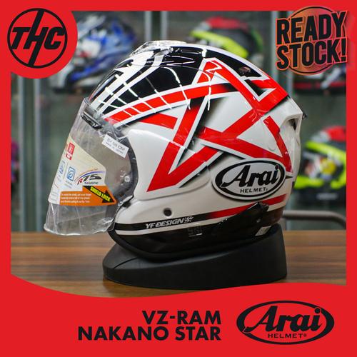 Jual VZ-Ram Helm Half Face Nakano Star Kota Administrasi Jakarta
