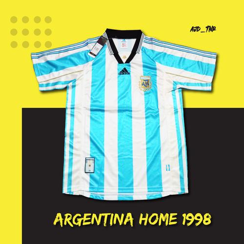 Jual Jersey Retro Argentina Home World 