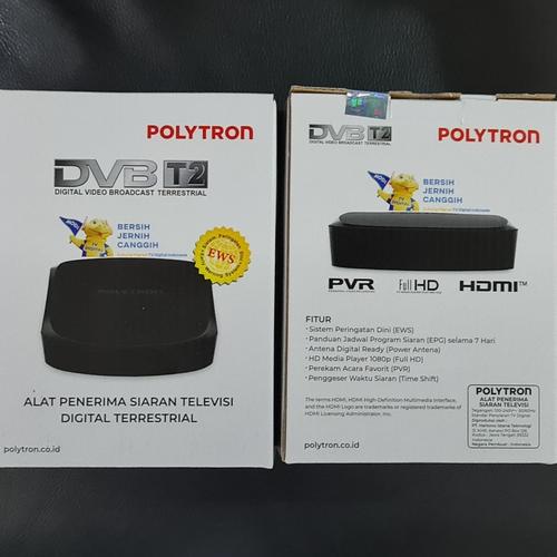 Jual Set Top Box Polytron PDV 700 T2 TV digital PDV700T2 stb Polytron
