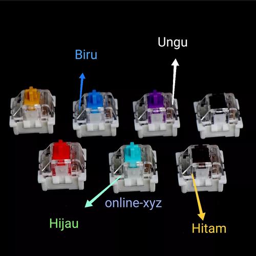 Jual Tombol tut mekanik switch Keyboard Gaming dial knob mechanical ...
