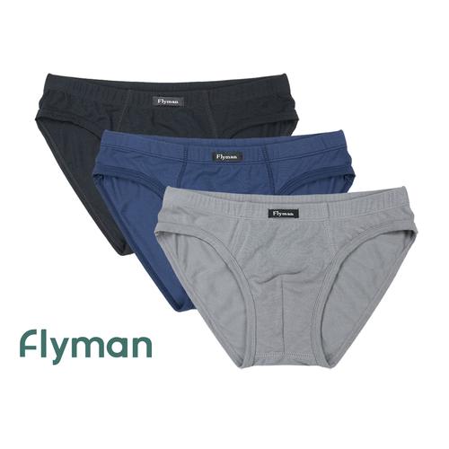 Gambar Flyman Man Brief Basic Celana Dalam Pria Dewasa FM 3075 1 Pack Isi 3 - M dari Flyman Nathalie Store Jakarta Barat Tokopedia