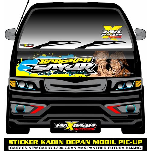 Jual Sticker kabin Depan Mobil PIckup Carry SS -KanayaSticker-07