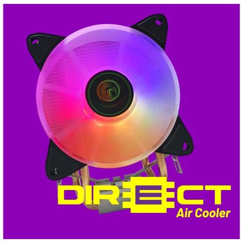 Auto Rgb Fan Jual CUBE GAMING DIRECT - SINGLE FAN 9.2CM - Auto RGB Fan CPU cooler ...